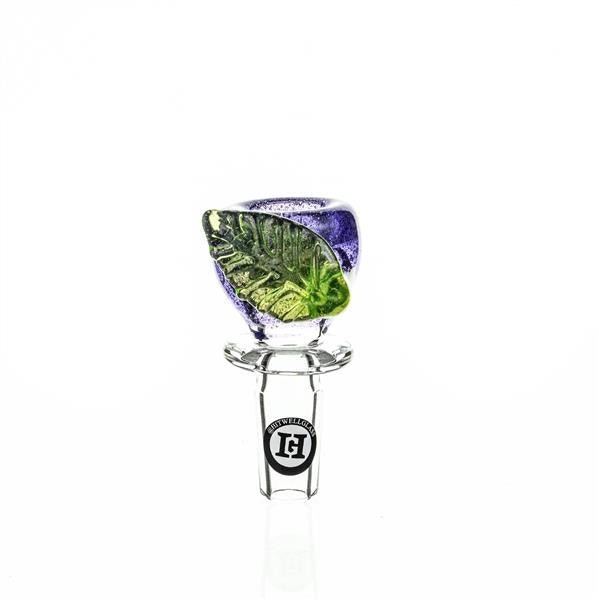 Joe Madigan lollipop slime green  blue leaf