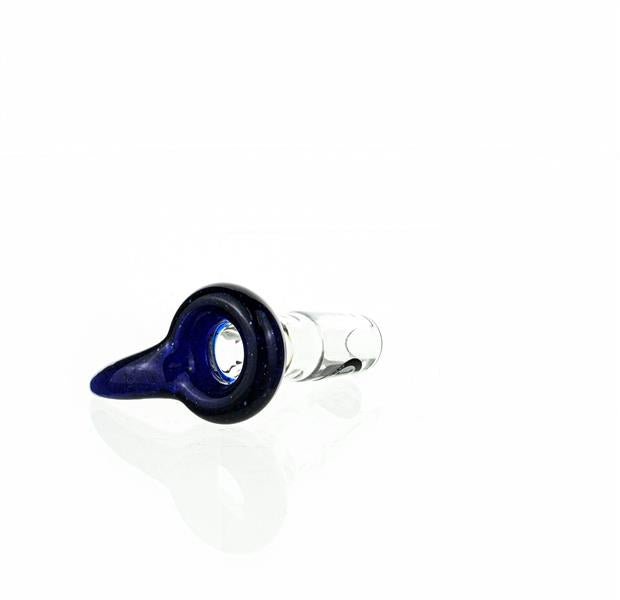Joe Madigan mini Bowl with mini Hook Blue Dichro - Smoke Spot Smoke Shop