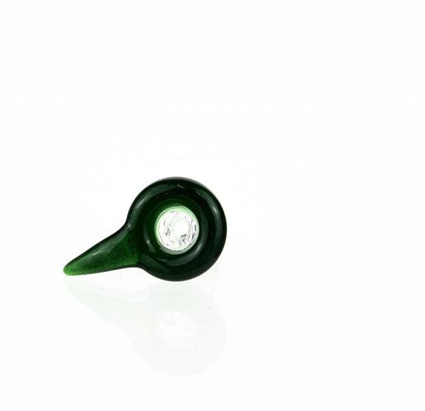 Joe Madigan mini Bowl with mini Hook Dark Green - Smoke Spot Smoke Shop