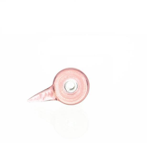 Close-up of Joe Madigan Mini Bowl with Mini Hook Pink - Smoke Spot Smoke Shop