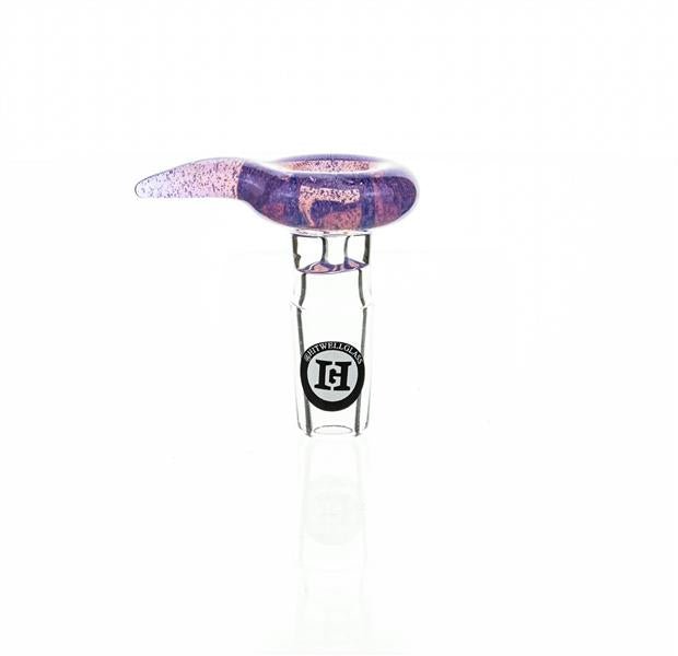 Joe Madigan Mini Bowl with Mini Hook Violet premium glass accessory