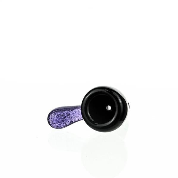 Joe Madigan round black bowl lollipop handle - Smoke Spot Smoke Shop