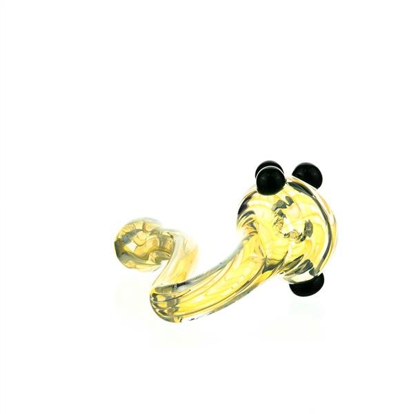 Joe Madigan Sherlock Green Dots Gold fumed - Smoke Spot Smoke Shop