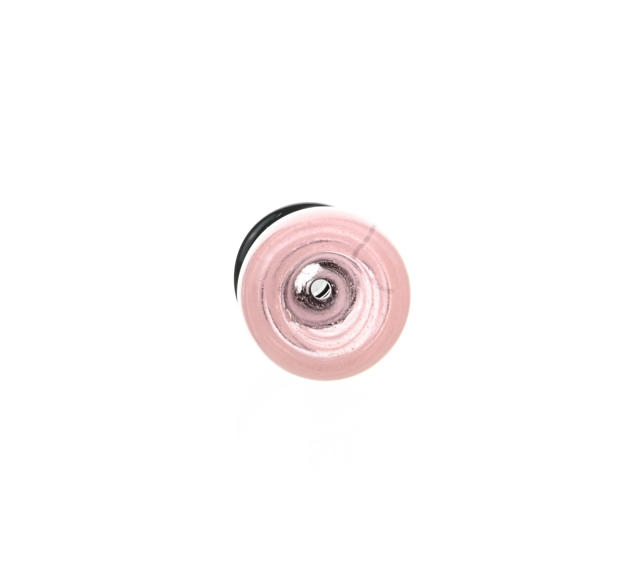 Joe Madigan Swirl Pink Round bowl 14 mm - Smoke Spot Smoke Shop