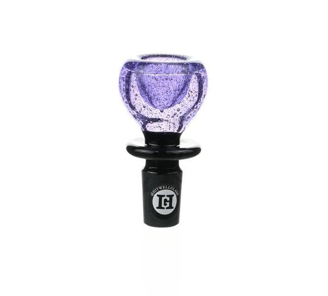 Joe Madigan Violet Round Bowl 14 mm - Premium Glass Accessory