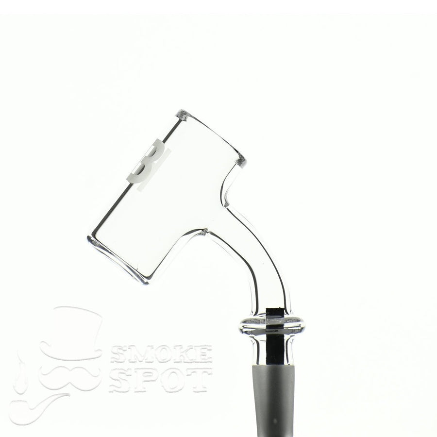 Joel Halen 45 Degree Quartz Banger with 10 mm & 20 mm Flat Bottom Bucket