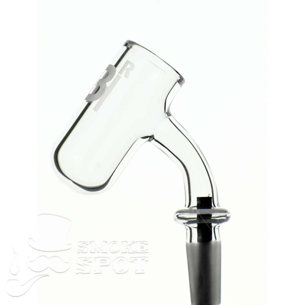 Close-up of Joel Halen 45 degree 10 mm quartz banger bucket bottom