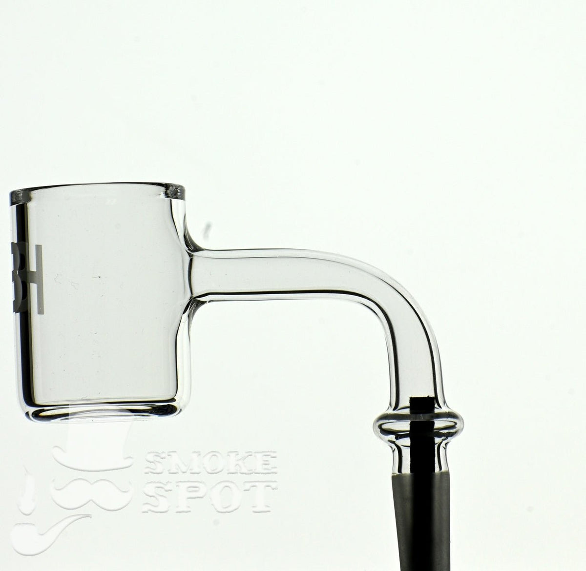 Joel Halen 90 degree 10 mm 30 mm quartz bucket flat bottom banger - premium American quartz