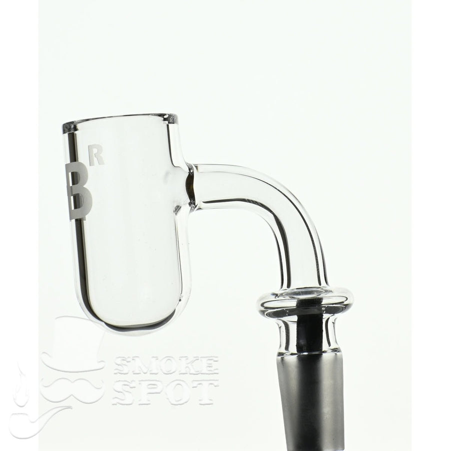 Joel Halen 90 Degree 14 mm Quartz Banger with 25 mm Round Bottom Bucket