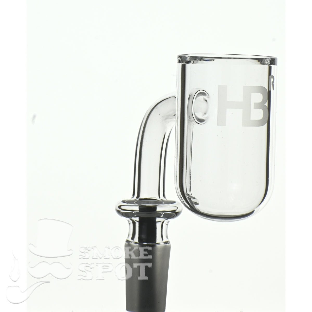 Joel Halen quartz banger 90 degree 14 mm 30 mm bucket round bottom - Smoke Spot Glass Shop