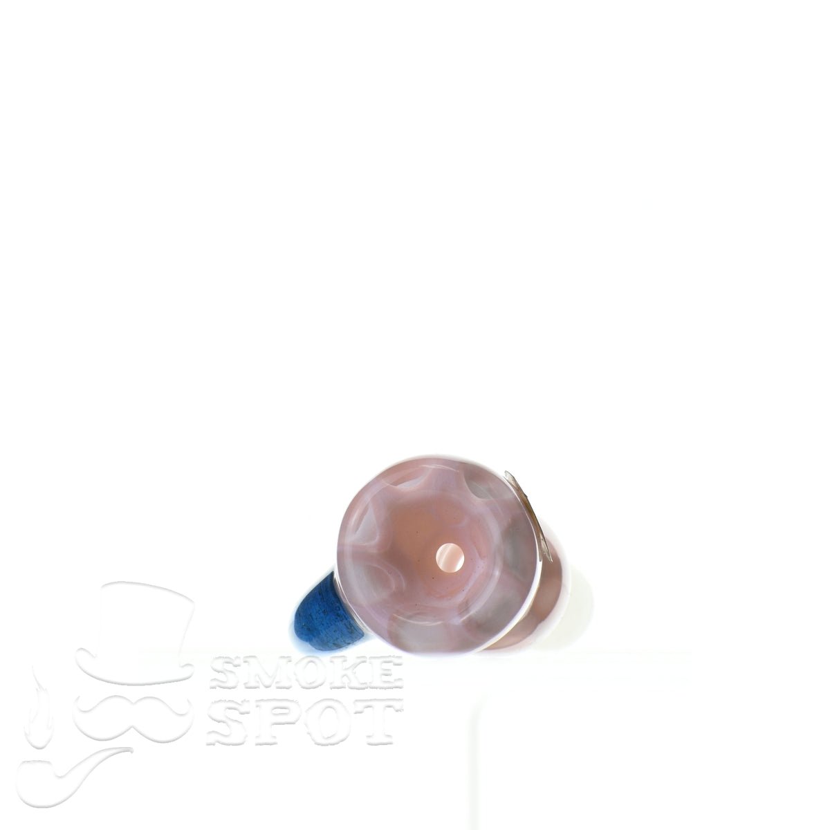 Mathematix double bubble honeycomb bowl w/stardust blue hook - Smoke Spot Smoke Shop