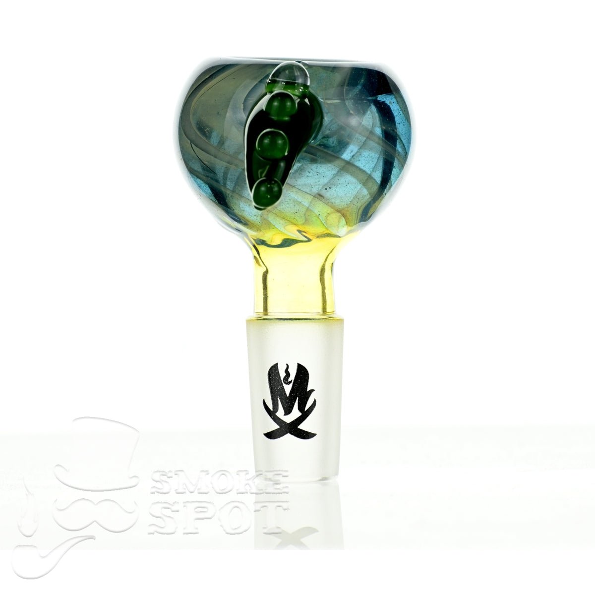 Mathematix Reversal Bowl with Hook 102 premium dry herb glass slide