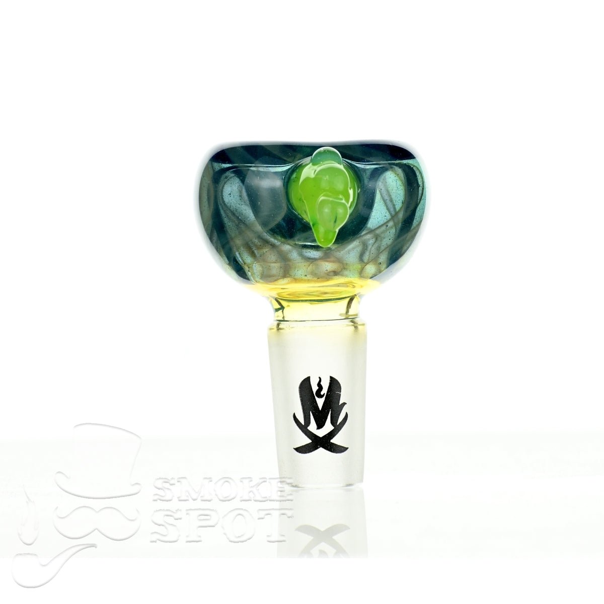 Mathematix Reversal Bowl with Hook 103 premium glass dry herb bowl