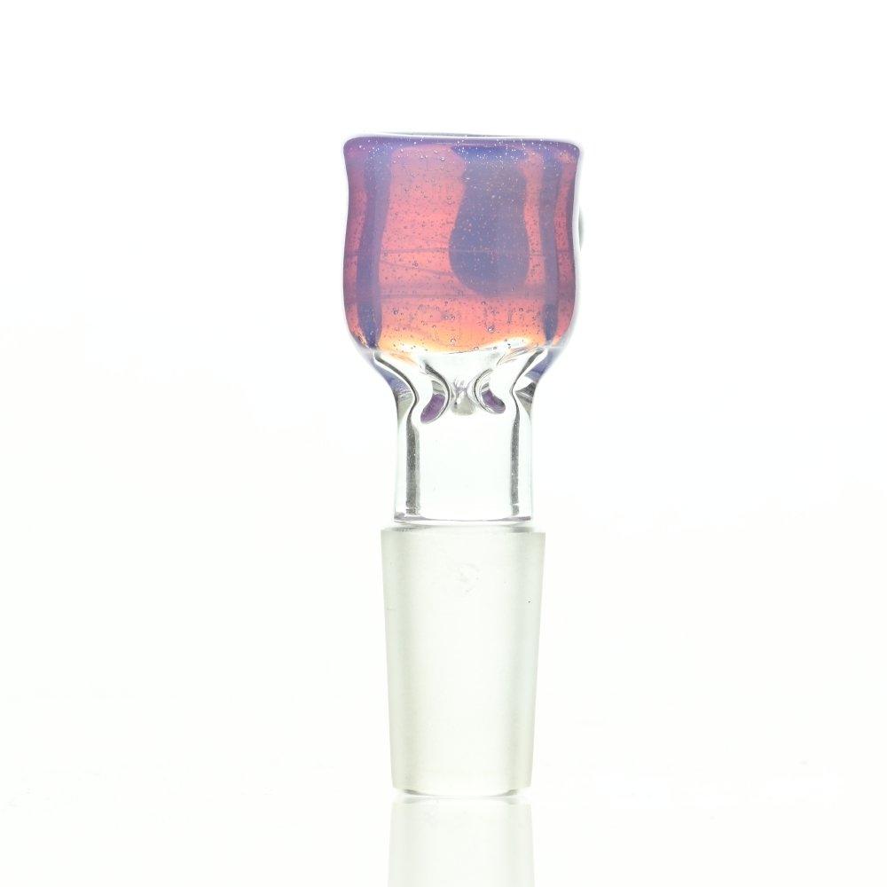Mathematix Teacup Bowl Milky Pink glass accessory angled view