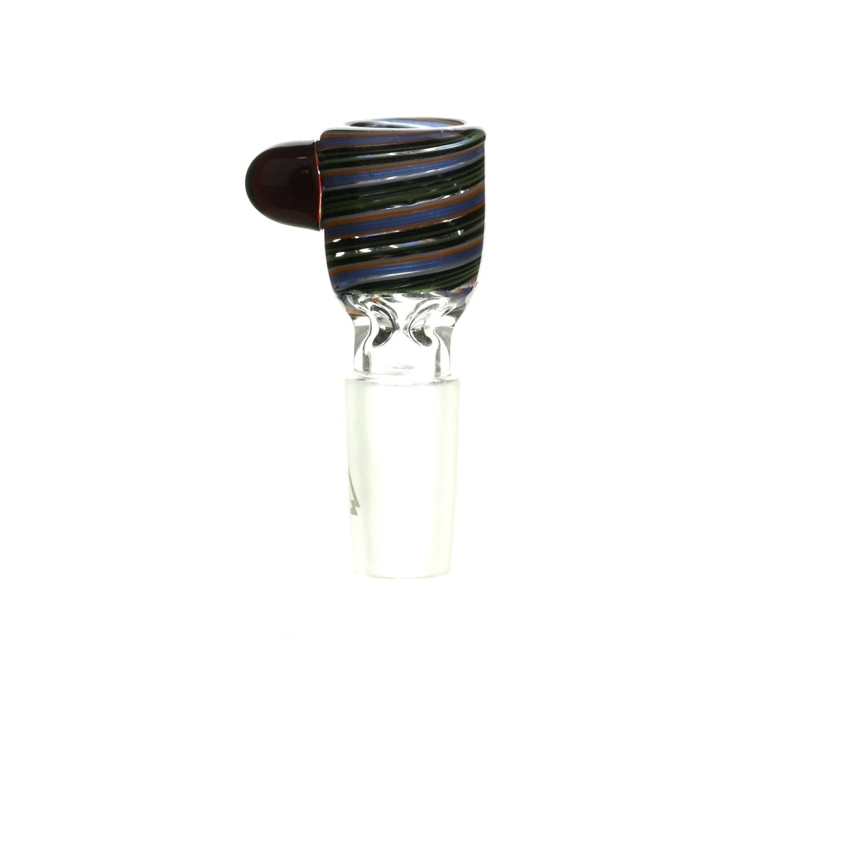 Side view of Mathematix Teacup Bowl Reversal 6 14mm Glass Accessory