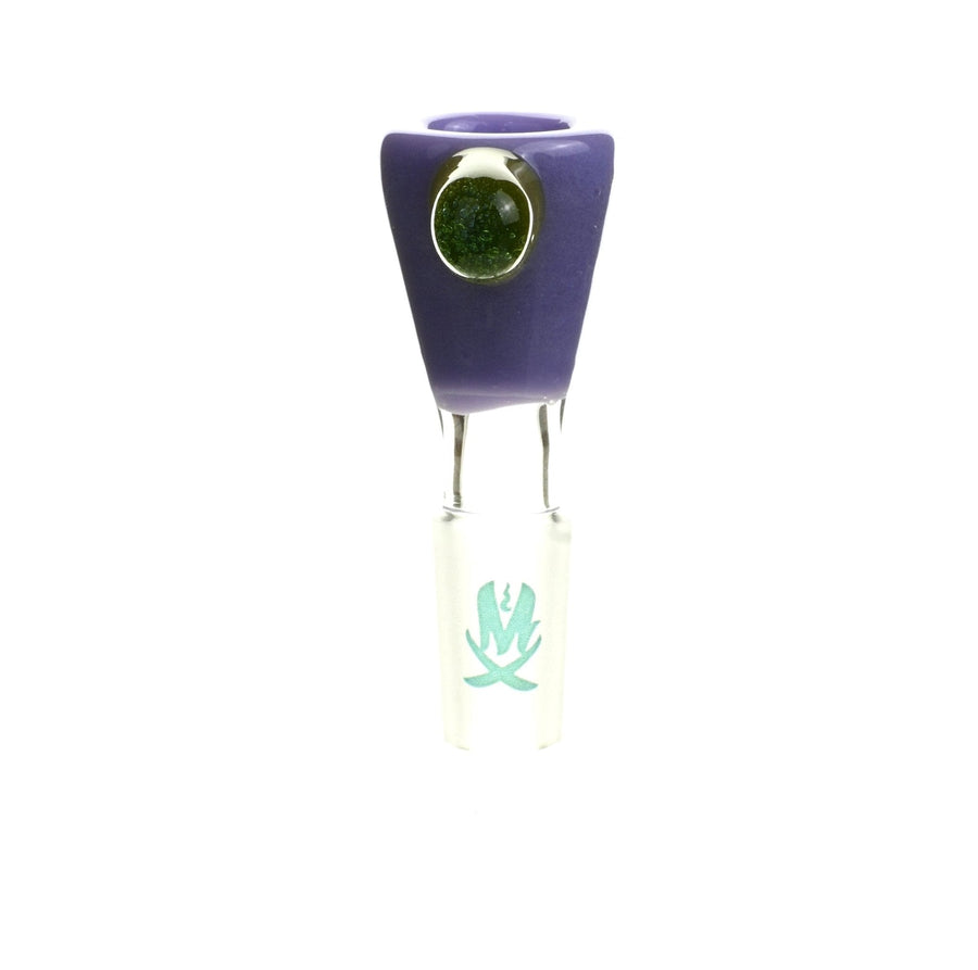 Mathematix Thick Funnel Colored Handle 107 - Premium Glass Accessory