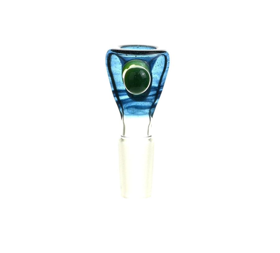 Mathematix Thick Funnel Colored Handle 110 - Premium Glass Accessory