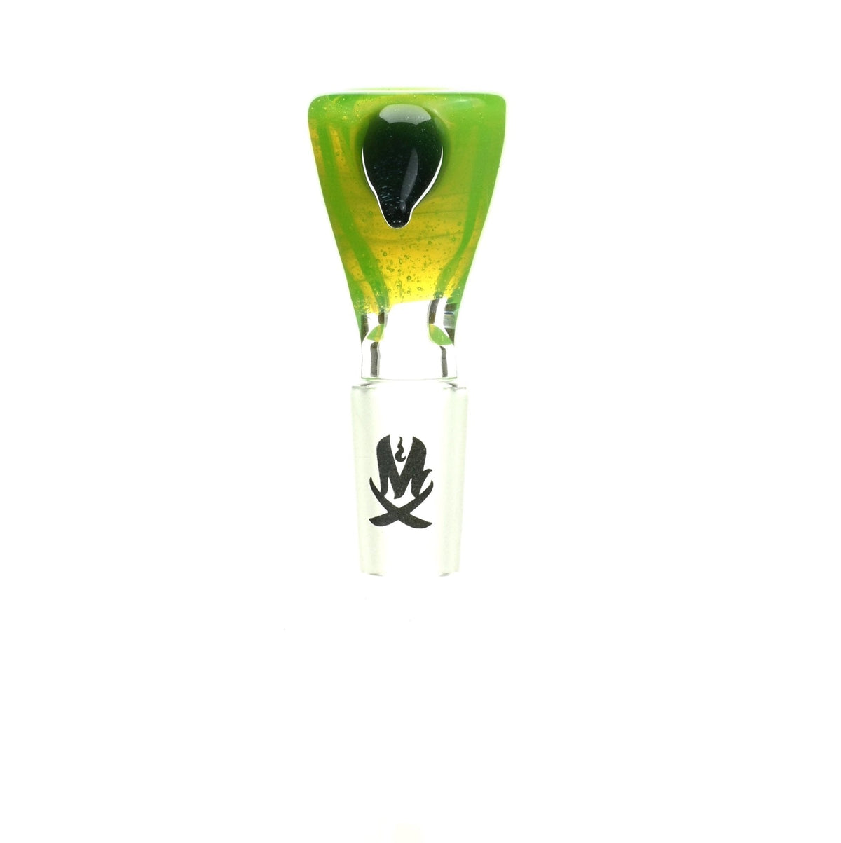 Mathematix thick funnel with hook 14 mm bowl premium glass accessory
