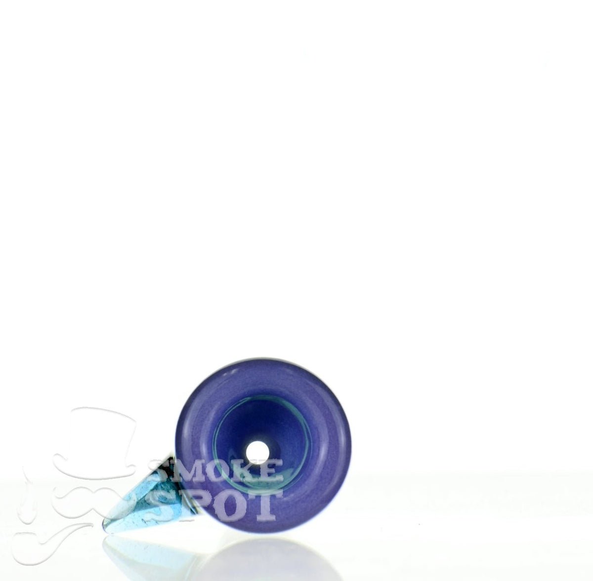 Close-up of Mathematix Tri Color Funnel 14 mm Bowl 102 glass accessory