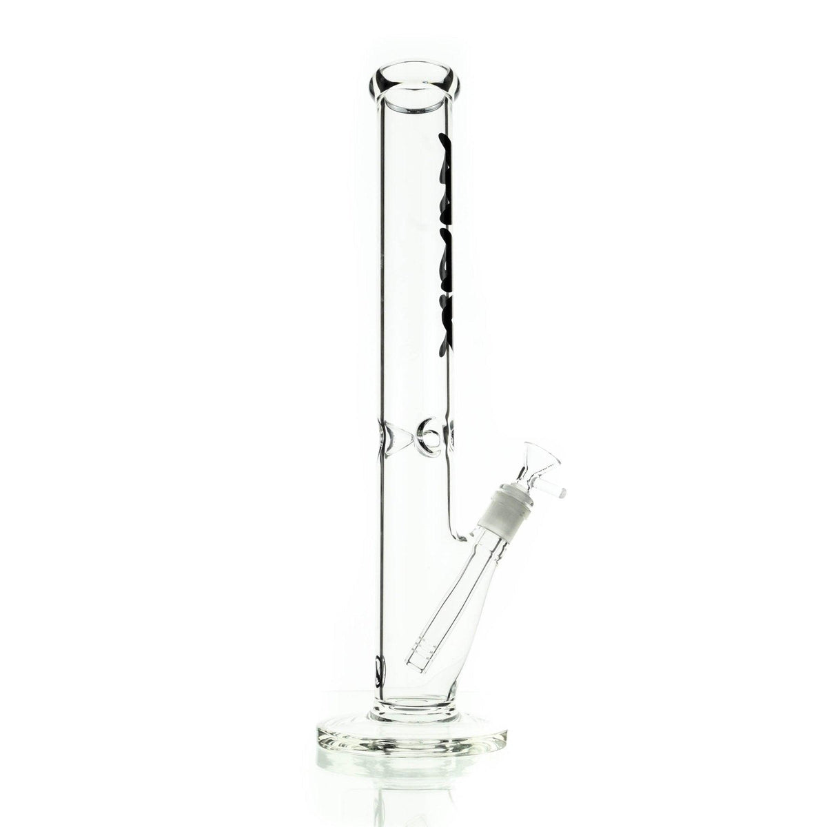 MAV 50x5 Straight tube clear black 18 inch - Smoke Spot Smoke Shop