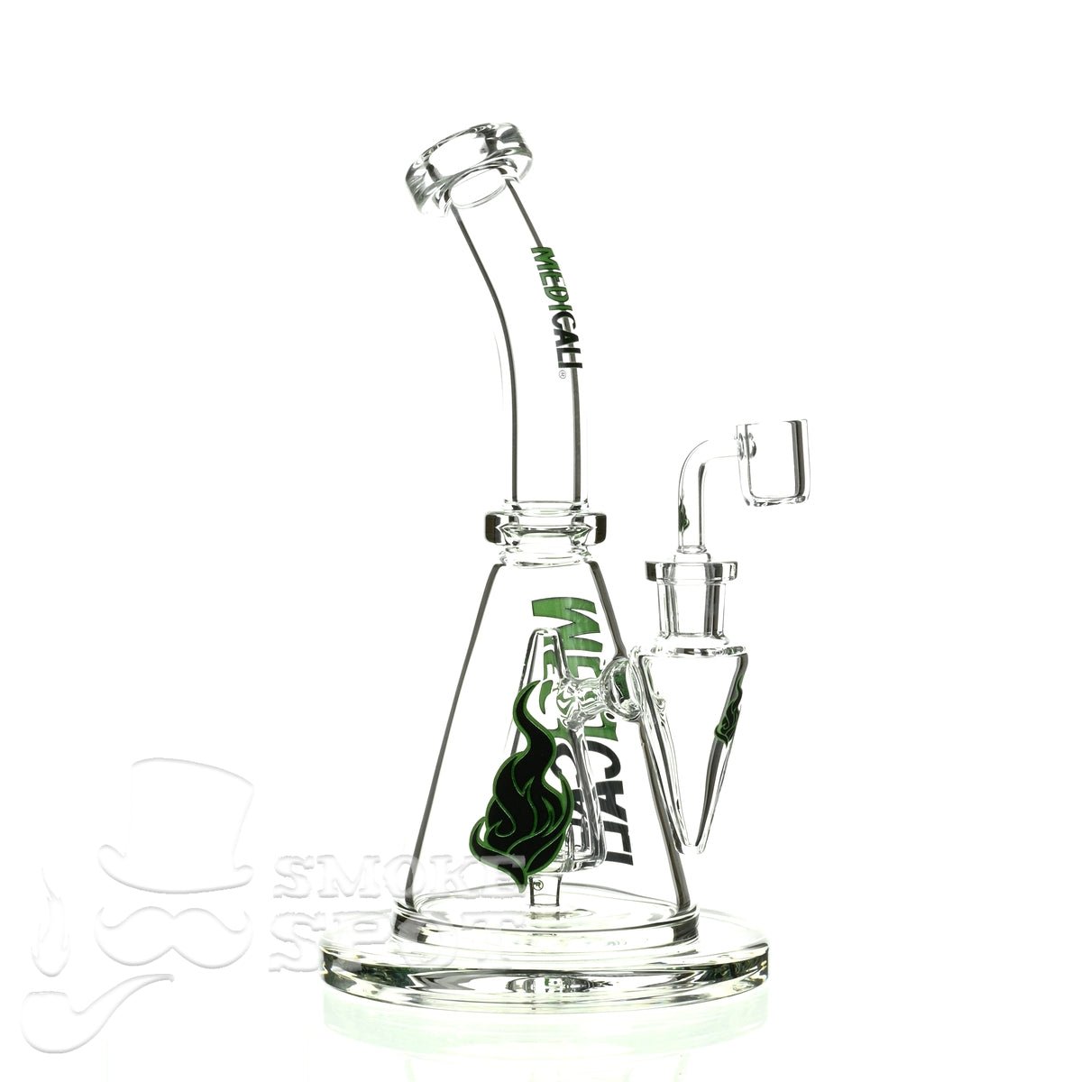 Medicali glass 10 inch dexter beaker rig - Smoke Spot Smoke Shop
