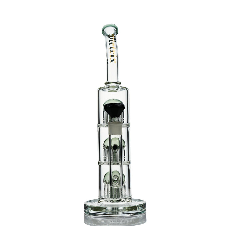 Metrix Glass black 3 perculators 10 arm legs