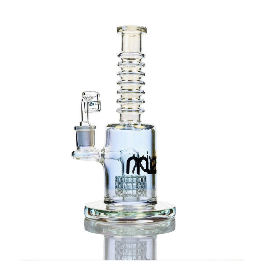 Metrix Glass Rig with Metrix Perculator - 9 Inch Scientific Waterpipe
