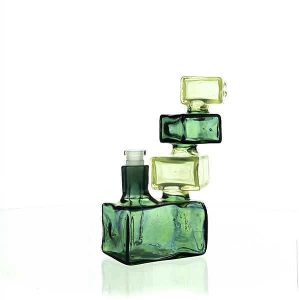 MIKE G GLASS HEISEN DOTE UV AND LIVE OVER BLUE UV ACTIVE - Smoke Spot Smoke Shop