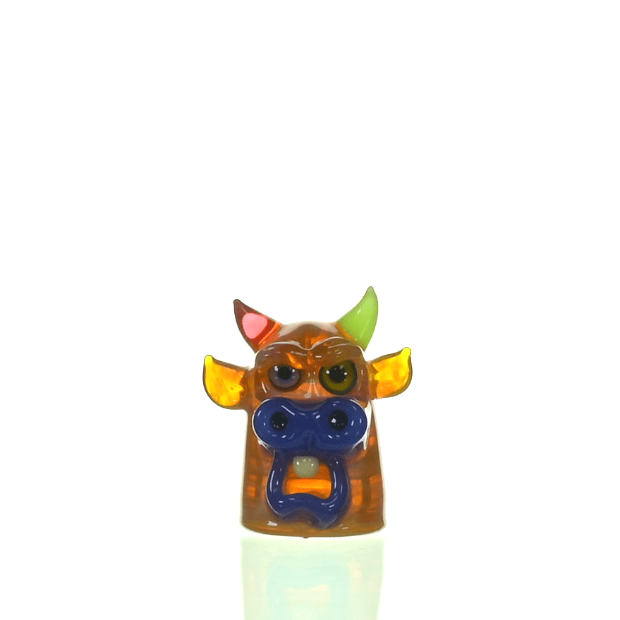 MORRISON GLASS COW PENDANT