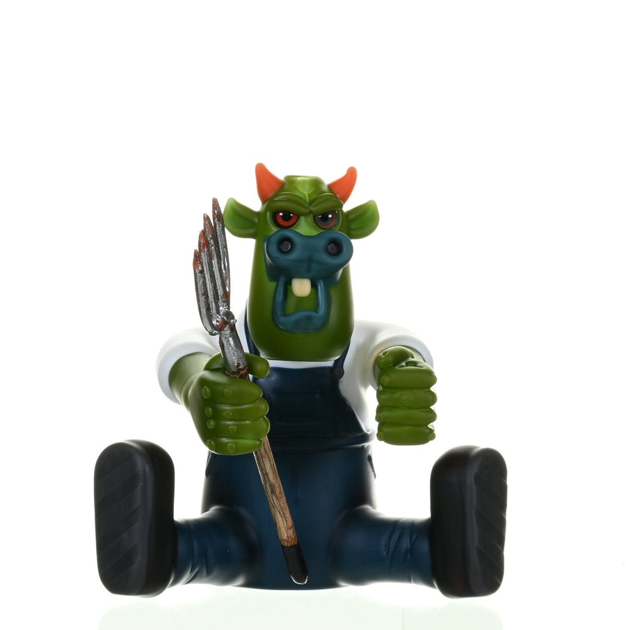 Morrison Glass Full Body Terp Cow Rig - Premium 10mm Waterpipe