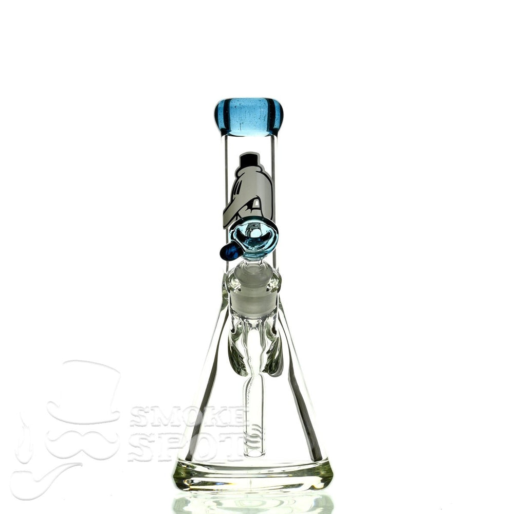 Mr Dabbinport beaker 10 inch 9 mm 38 stardust blue