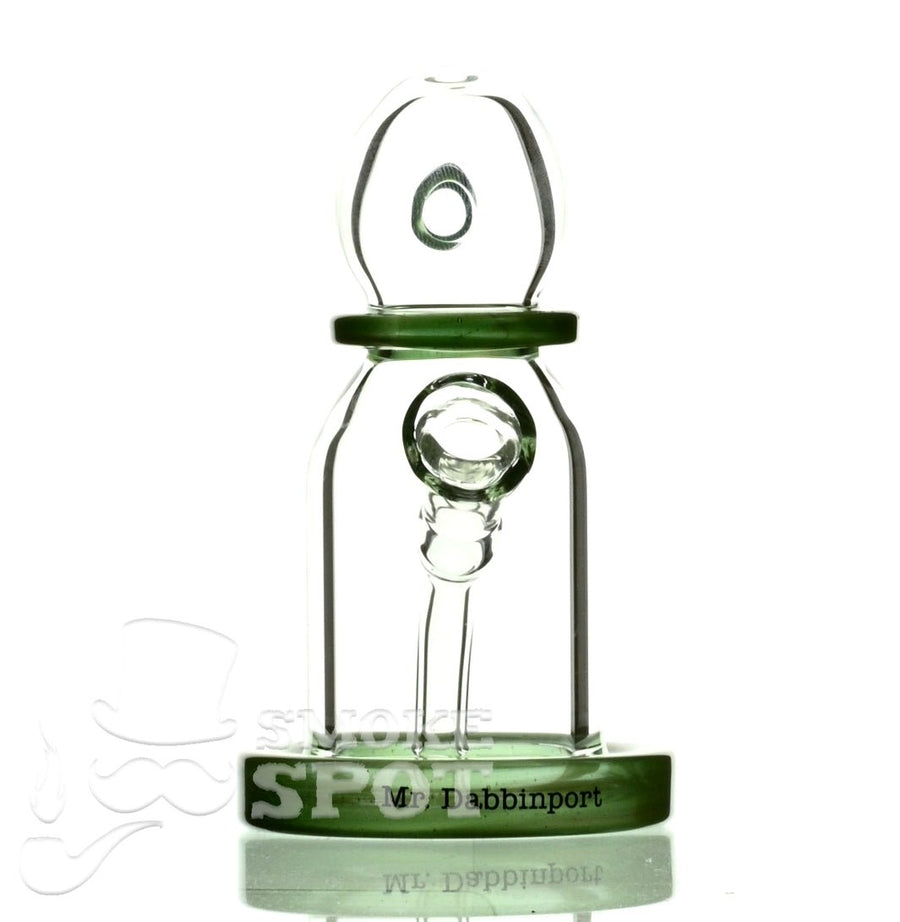 Mr Dabbinport Rig 5 Inch 10mm Silver Green