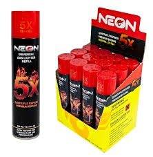 Neon 5x Butane 300ML - Premium Lighter Gas Refill