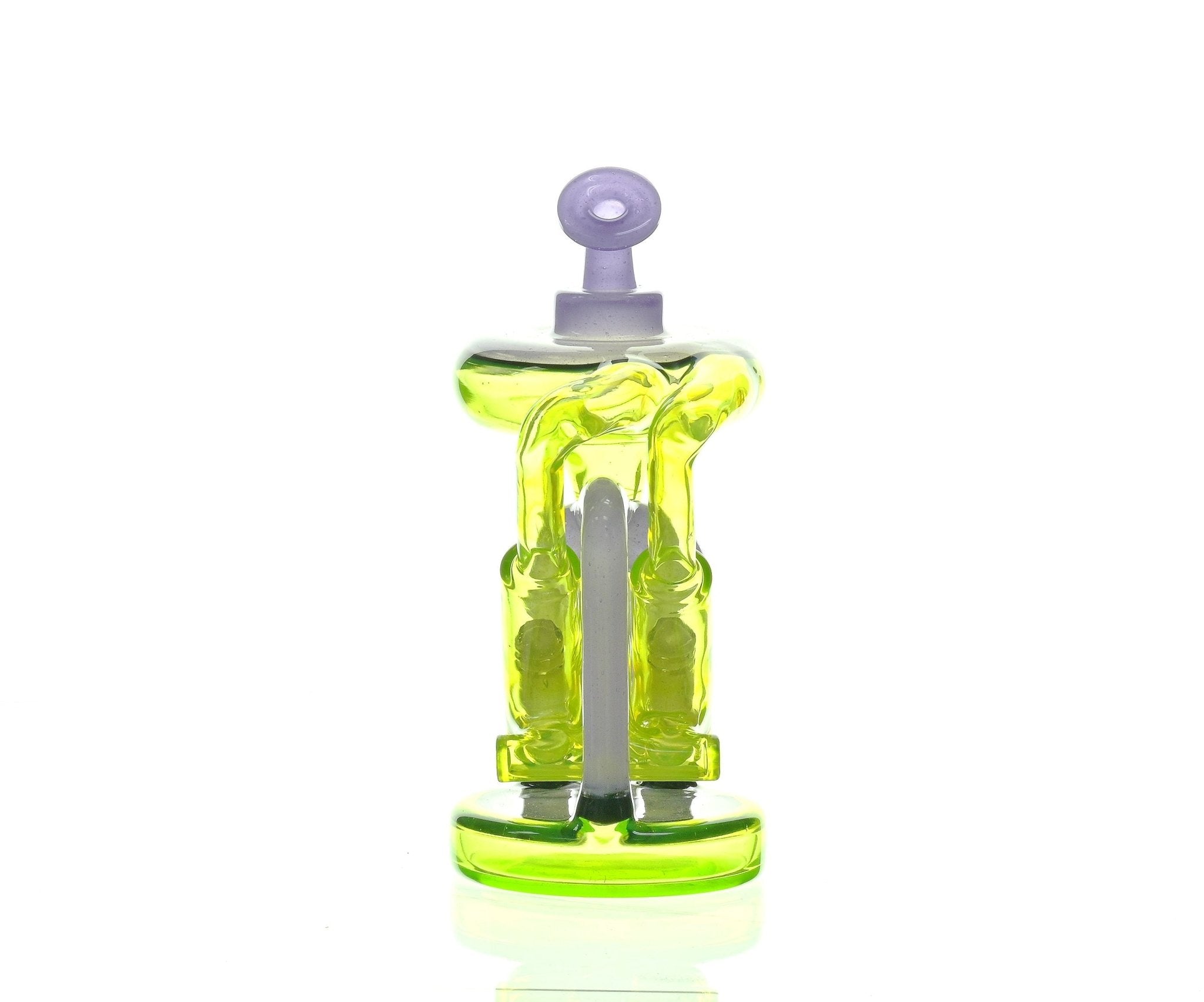 NIB GLASS FULL COLOR PISTON RIG W/ ECTOPLASM, FUJINOYAMA, GALAXY BLACK - SSSS
