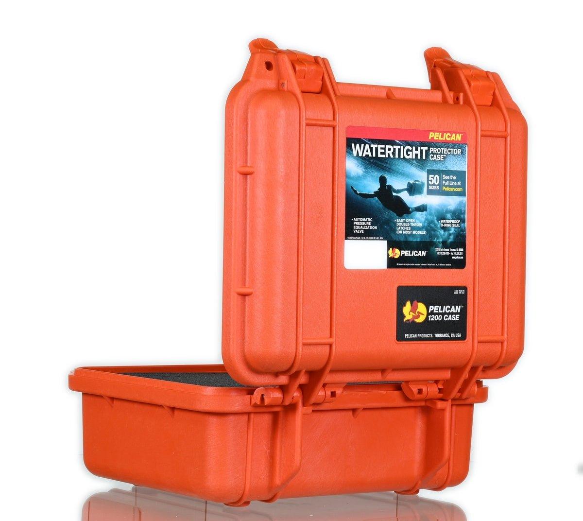 PELICAN CASE 1200 ORANGE - Smoke Spot Smoke Shop