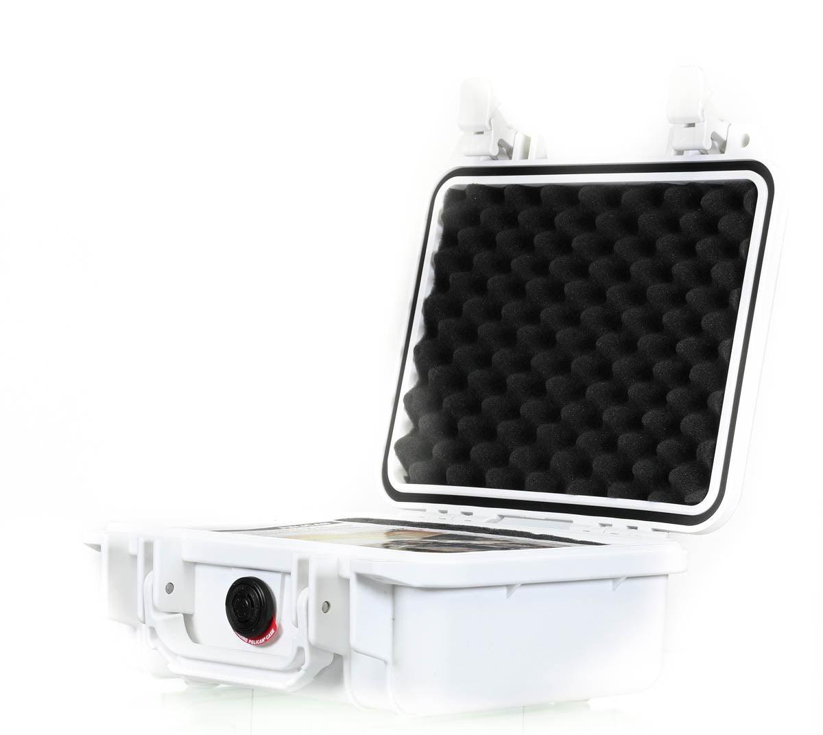 Pelican Case 1200 White watertight protective case - Smoke Spot Smoke Shop