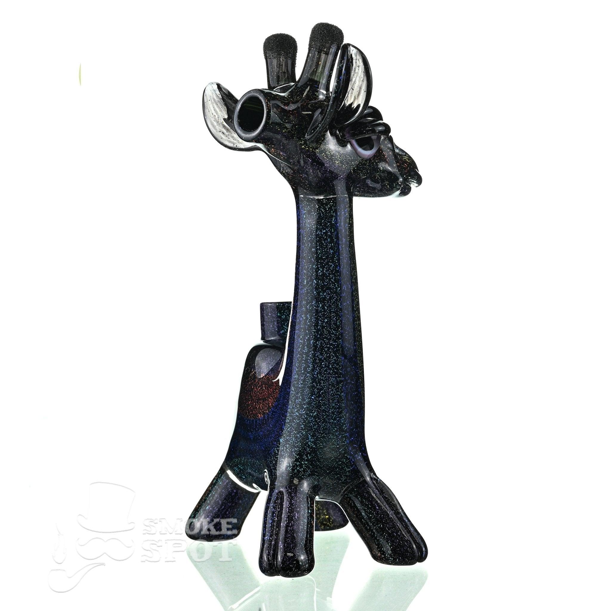 Robertson Glass Giraffe Full Dichro with Signed Pelican - Smoke Spot Smoke Shop