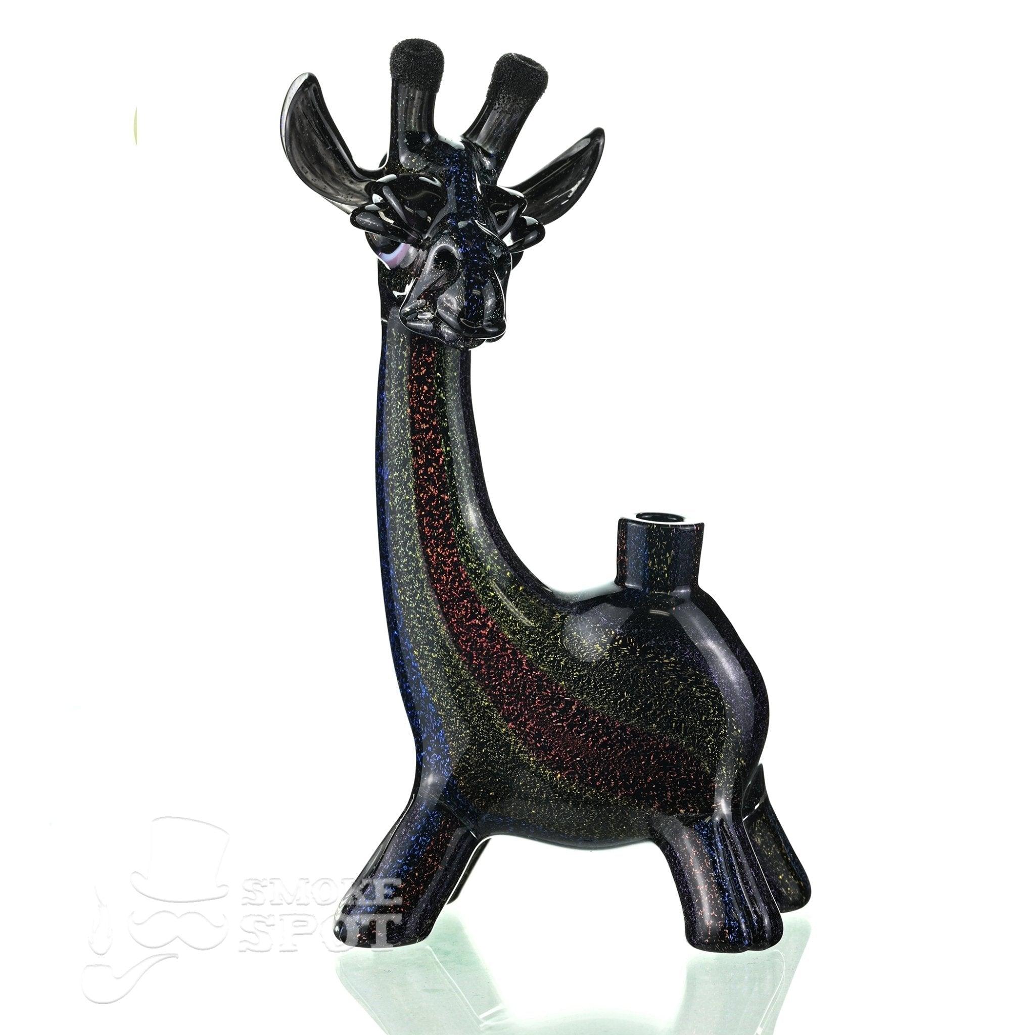Robertson Glass Giraffe Full Dichro with Signed Pelican - Smoke Spot Smoke Shop