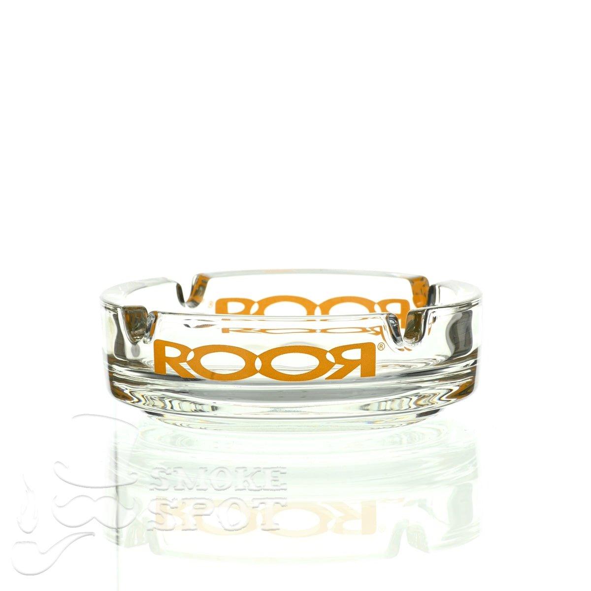 ROOR Ashtray Orange - Durable Premium Glass Ashtray at Smoke Spot