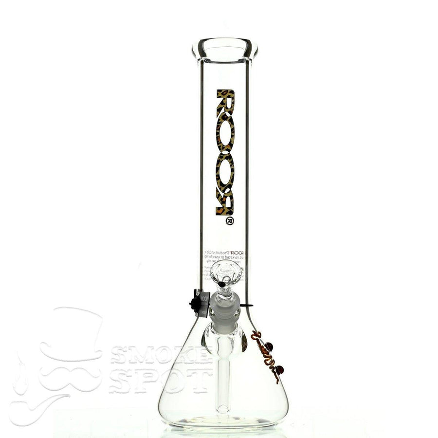 Roor Beaker 14 inch P-D Leopard Glass Bong