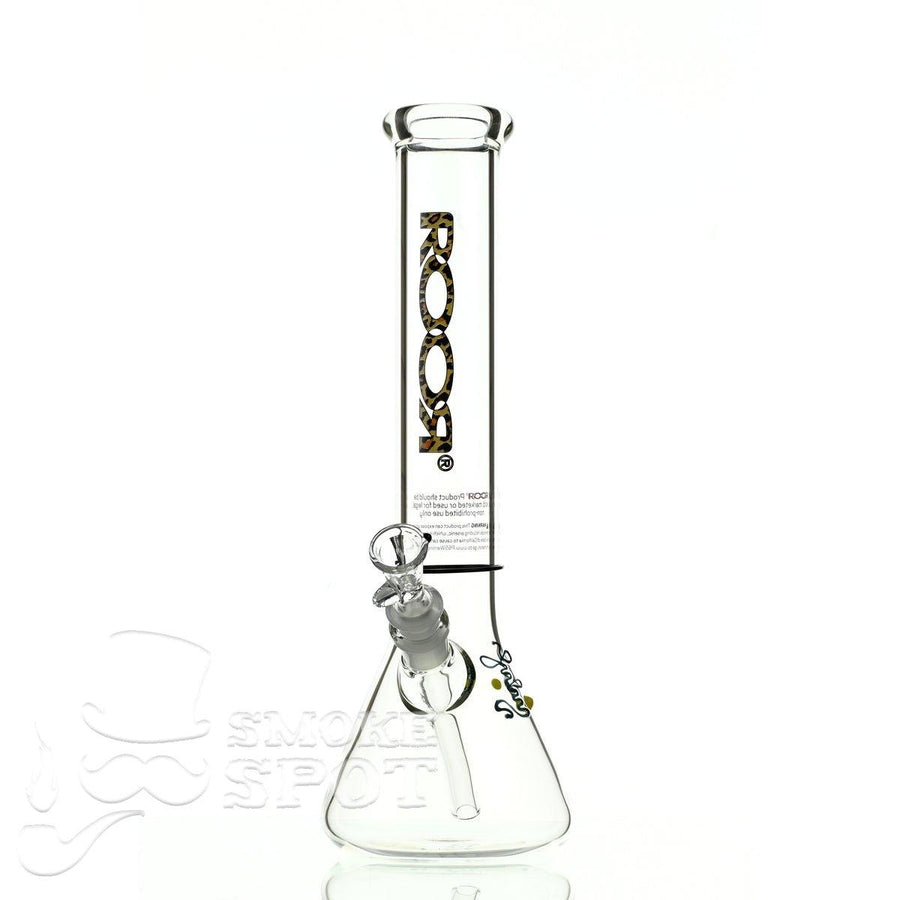 Roor Beaker 14 inch P-D Leopard Glass Bong