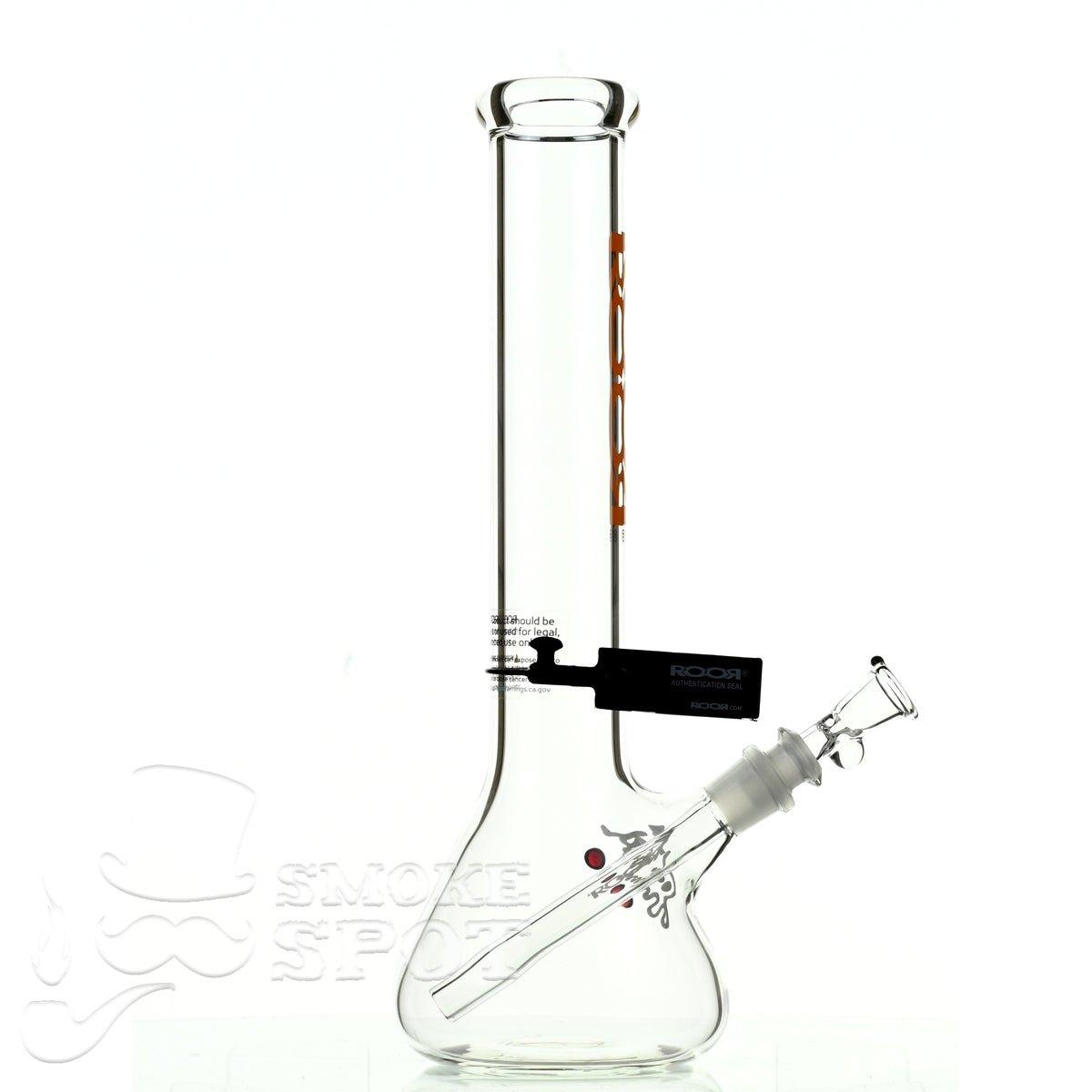 ROOR Beaker 14-inch P-D orange #1- Smoke Spot Smoke Shop