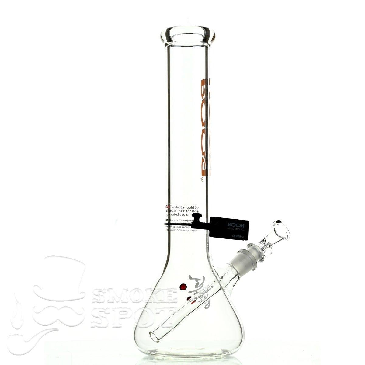 ROOR Beaker 14-inch P-D orange #1- Smoke Spot Smoke Shop