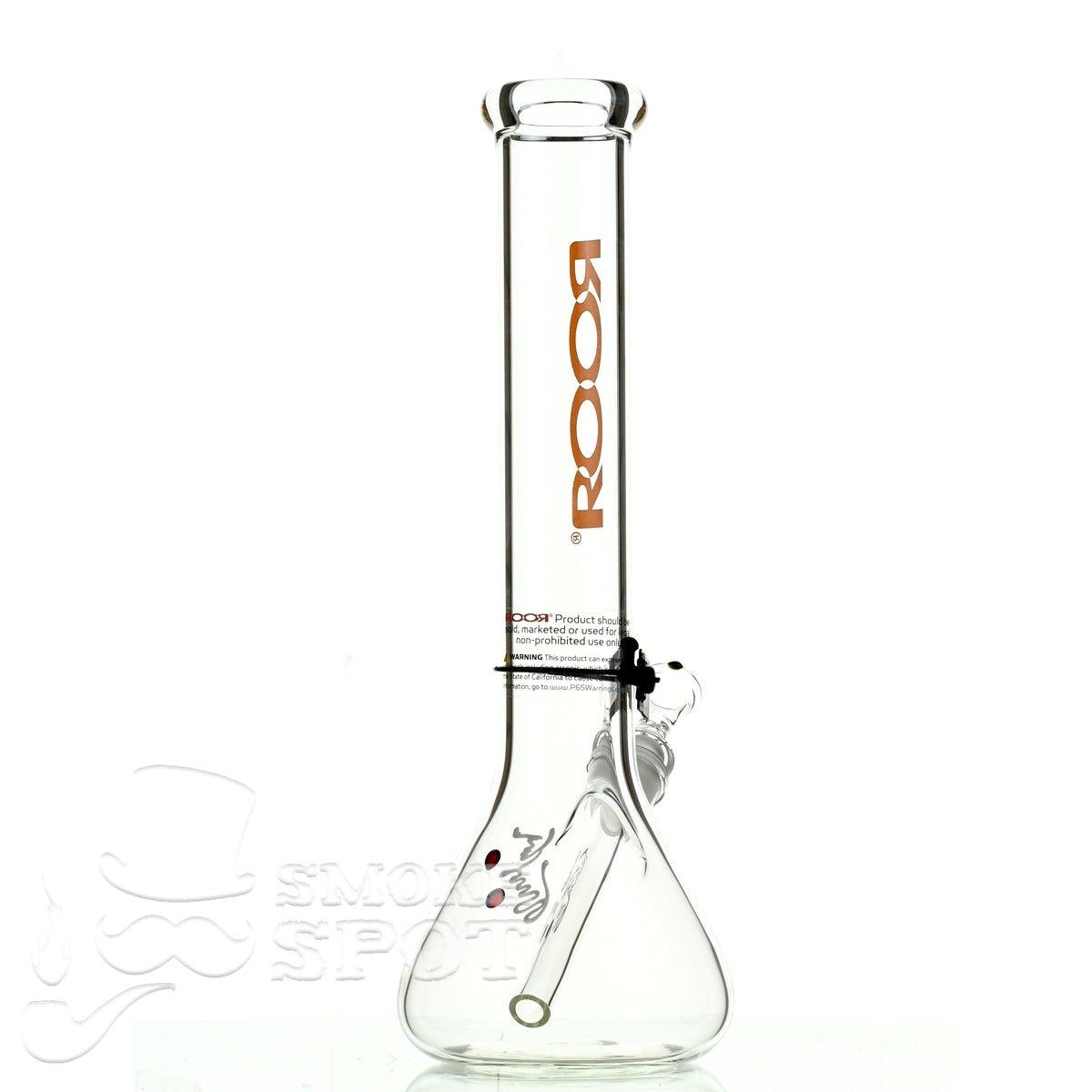 ROOR Beaker 14-inch P-D orange #1- Smoke Spot Smoke Shop