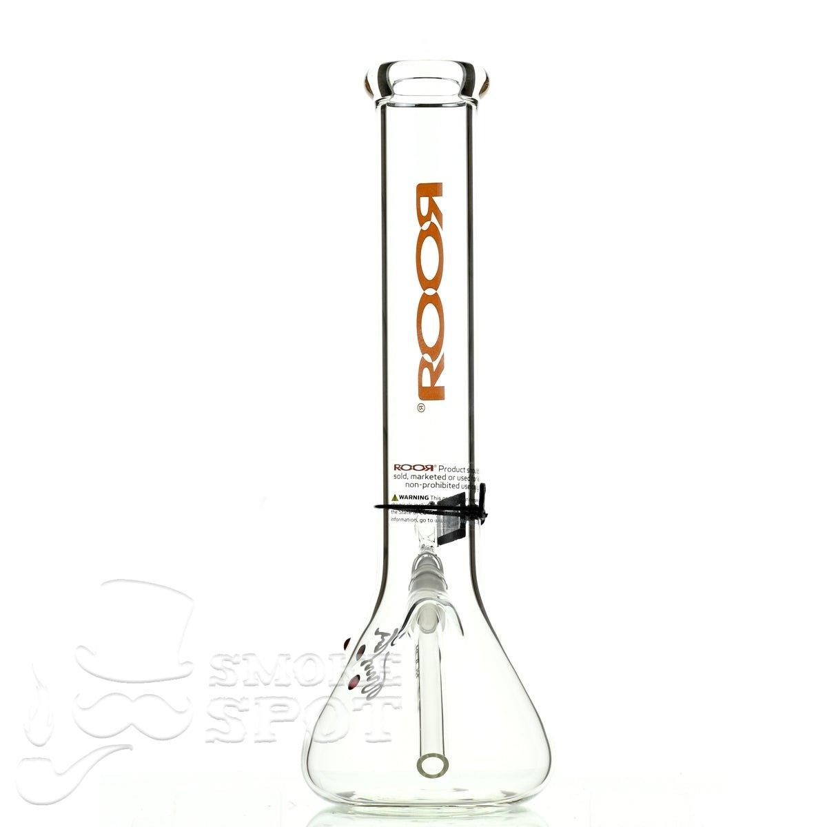 ROOR Beaker 14-inch P-D orange #1- Smoke Spot Smoke Shop