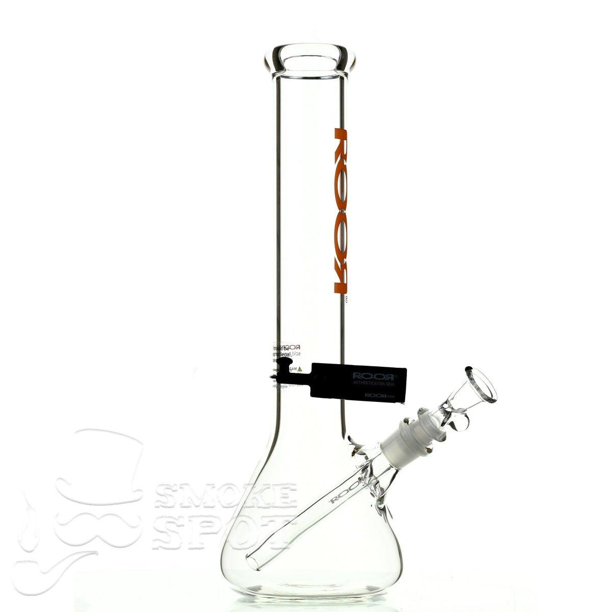 ROOR Beaker 14-inch P-D orange #1- Smoke Spot Smoke Shop