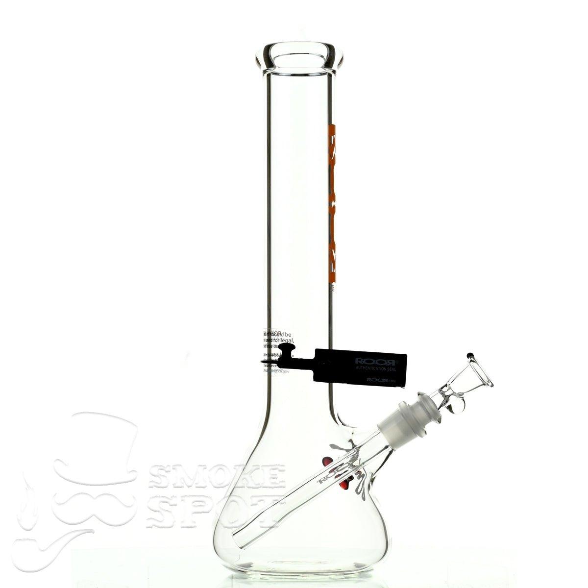 ROOR Beaker 14-inch P-D orange #1- Smoke Spot Smoke Shop