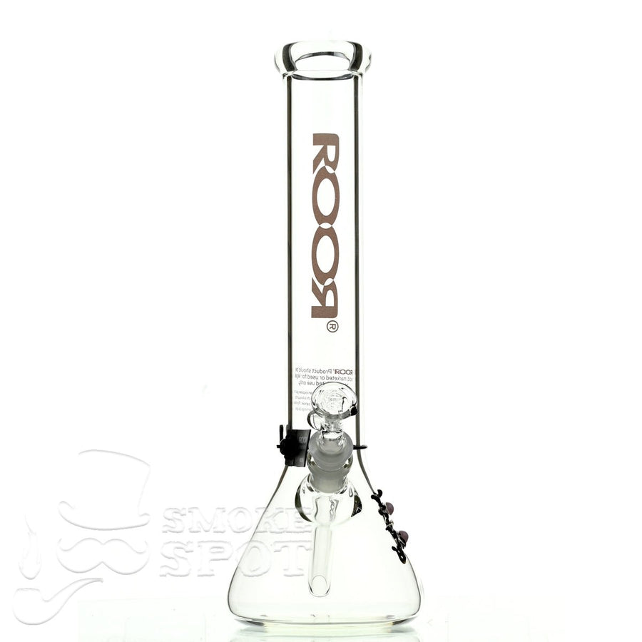 Roor Beaker 14 inch P-D Pink Glass Bong
