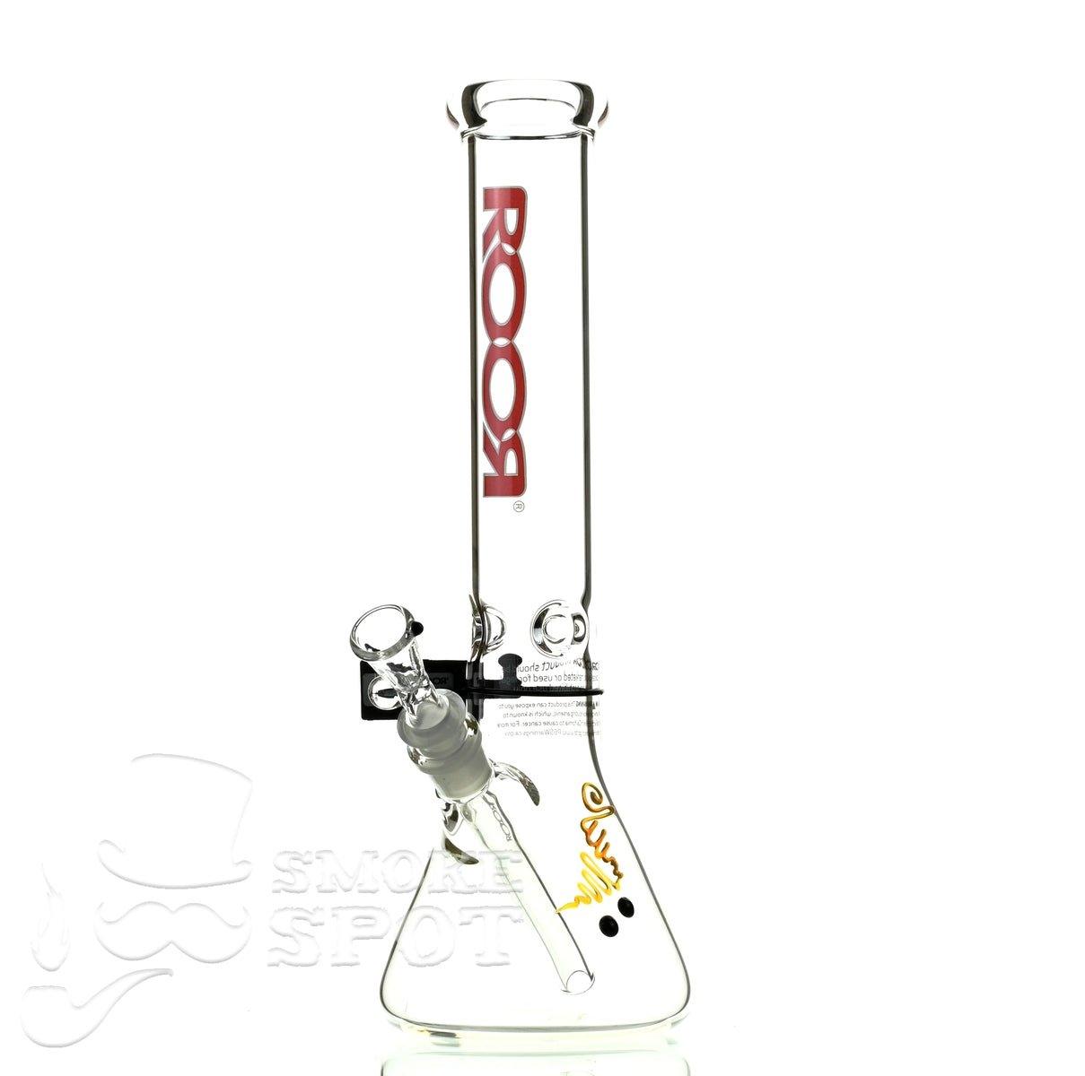 Roor Beaker 14 inch red white - Smoke Spot Smoke Shop