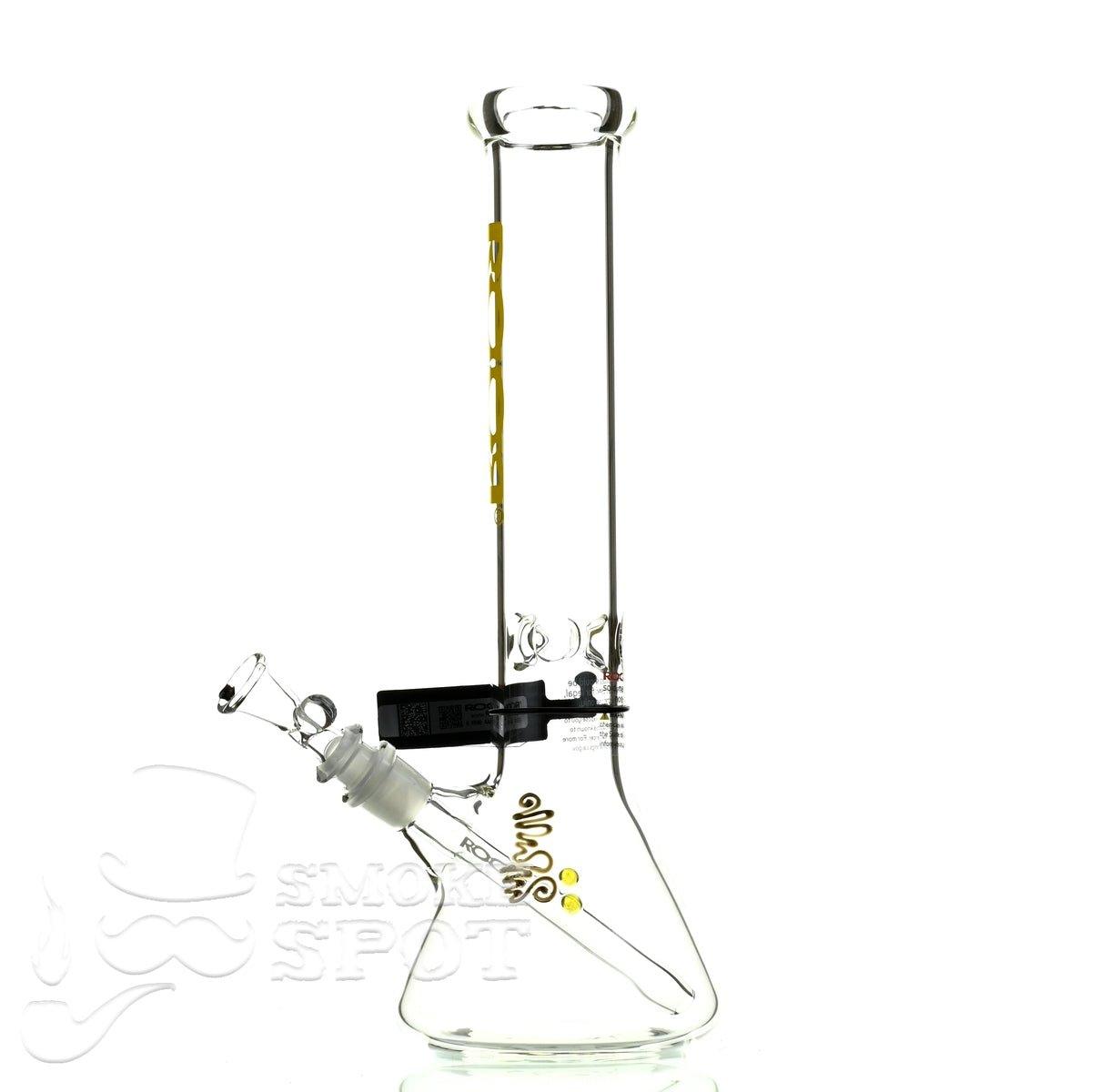 Roor Beaker 14 inch yellow - Smoke Spot Smoke Shop